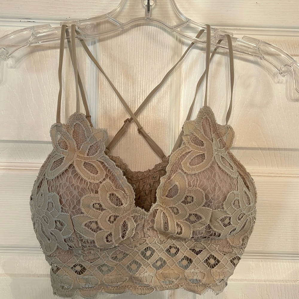 Beige cami bra Size Medium